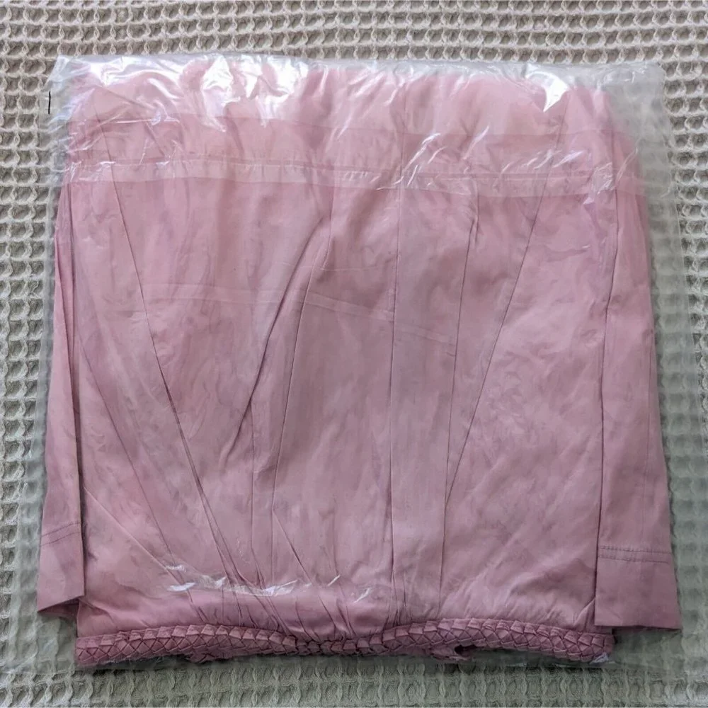 Aje Capucine Puff Sleeve Midi Dress Size 10 Bon Bon Pink BNWT - Picture 7 of 7